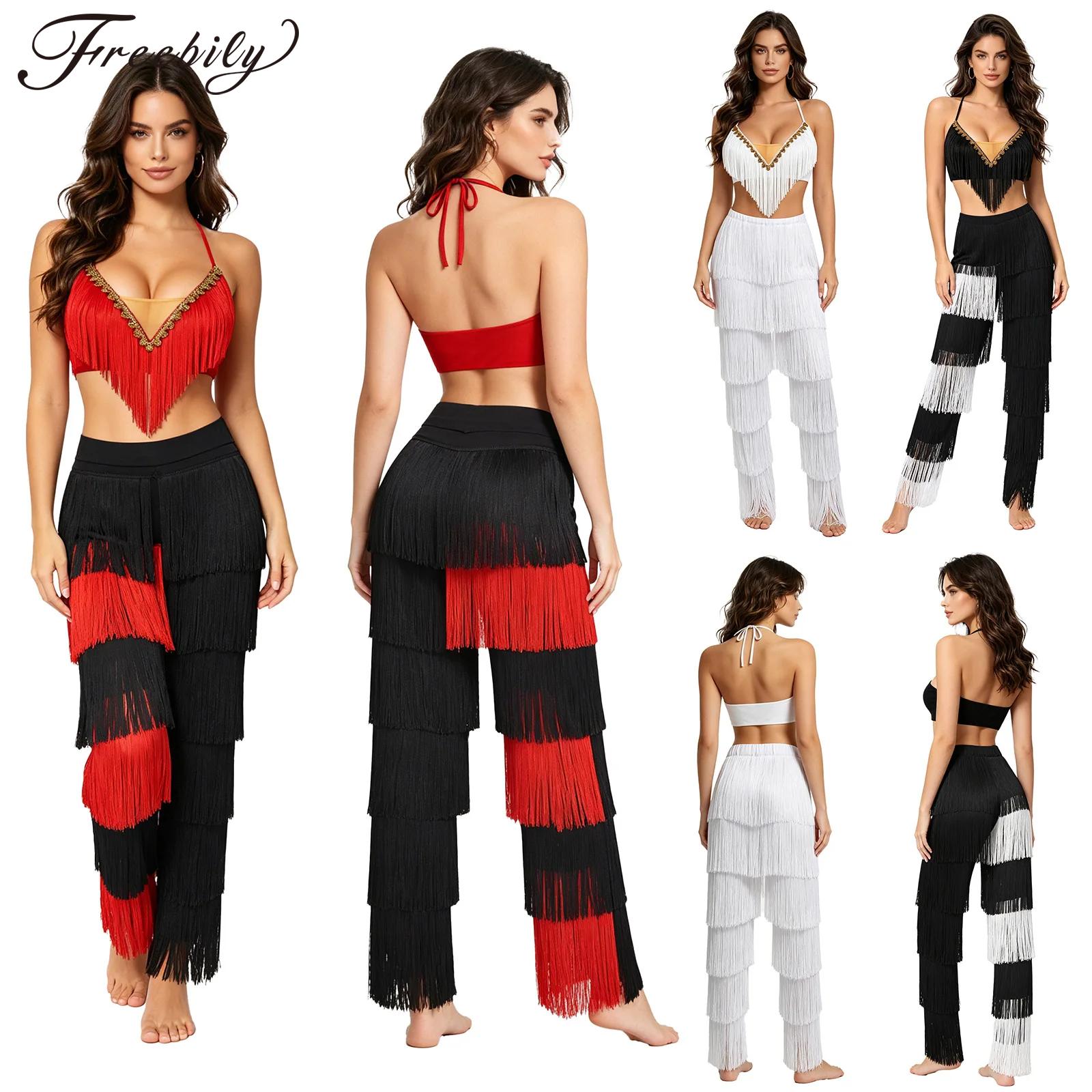 Lace Bralette Set - Женский комплект для латиноамериканских танцев из