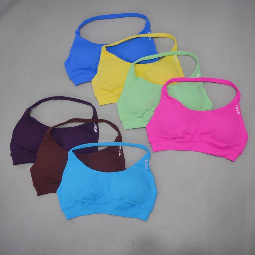 Sports Bra Racerback - Бесшовный спортивный бюстгальтер DFDK для женщин