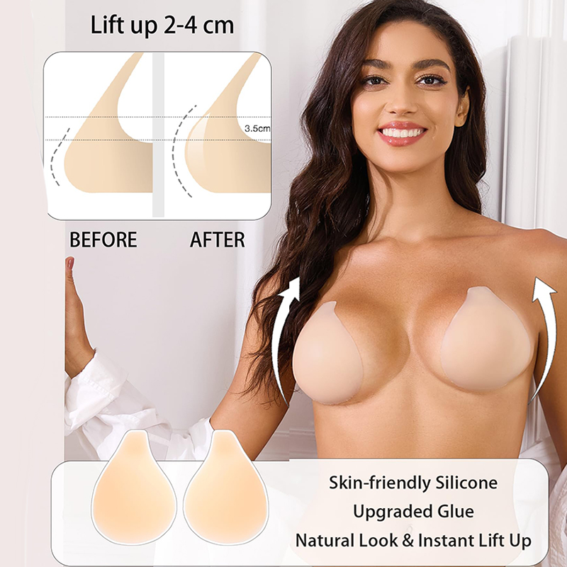 1/2 пары женских липких бюстга – обзор и цена Backless Bra Sticky