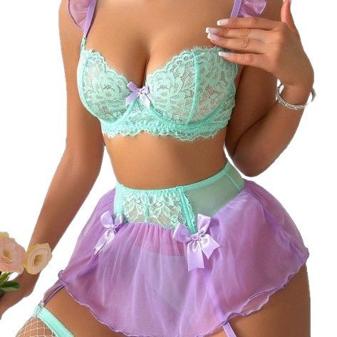 Женский сексуальный кружевной  – обзор и цена Lace Bralette Set